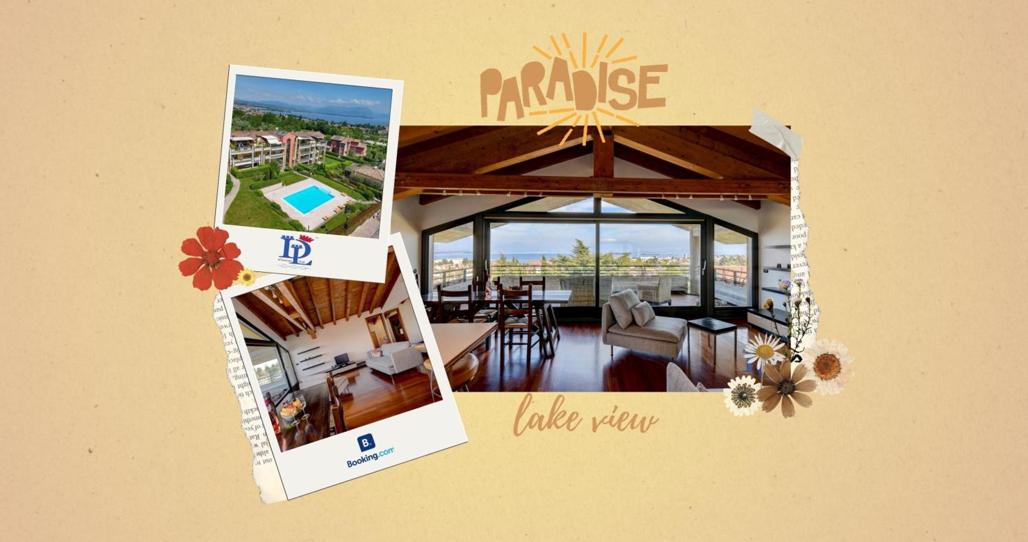 Desenzanoloft Official Partner Marriott Homes & Villas - Paradise Lake View In A 5 Pools Exclusive Residence Desenzano del Garda Exterior foto